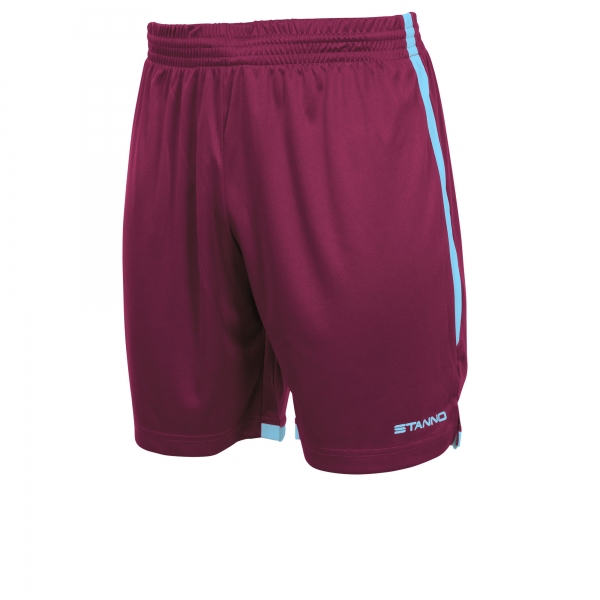 Stanno Focus Short Maroon Hellblau